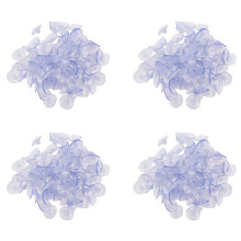 400Pcs 40mm Clear Suction Cup Sucker Mushroom Suction Cup Suction