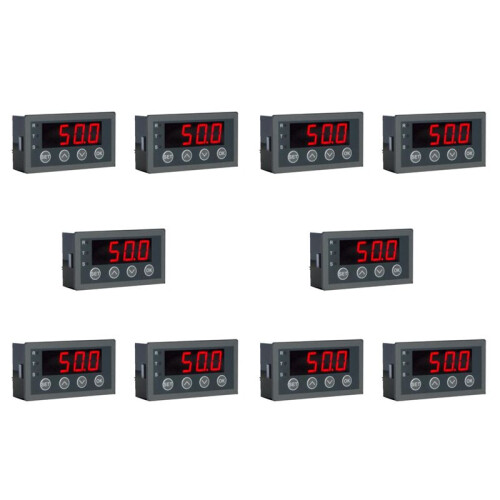 10X Digital Display Meter 0-10V 0-20MA 2-10V 4-20MA Analog Input Display Table Digital Display  with RS485 Version