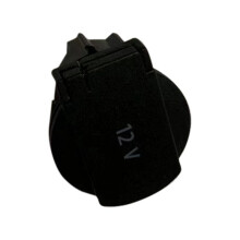 2X Car Interior Central Armrest Box Back Cover 12V Cigarette Lighter Cover for B8 5ND919341