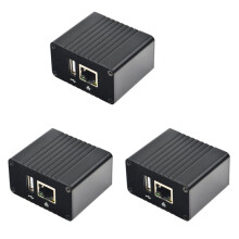 3X for NanoPi NEO Development Board+Heat Sink+Metal Case Kit Allwinner H3 Quad Core 512MB RAM Openwrt