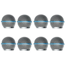 8PCS Microphone Grill Mic Grille Replacement Mic Mesh for Beta58A SM58 Pgx24 Slx24