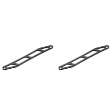 2X Carbon Fiber Battery Plate for  TT02 TT-02 TT02B TT02T 1/10 RC Car Upgrade Parts Accessories