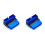 2X USB Header Adapter USB3.2 GEN1 19Pin/20Pin Socket 90 Degree Steering Elbow Converter DIY Desktop Motherboard A 1
