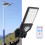 Solar Panel Wall Light with Remote, IP64 Waterproof, COB LEDs, 3.69W 6