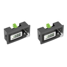 2X 2-Wire 4-20MA Current Loop Signal Generator Panel-Mounted Current Transducer Support 2,3,4 Wires A0KF