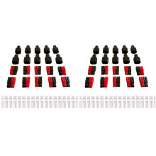 20 Paires D'Accessoires de Connecteurs D'Alimentation 30A 600V avec Couvercle Isolant pour Bornes de Prise de Verrouillage Anderson Powerpole