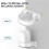 For  Nest WiFi Pro Wall Mounting Bracket Intelligent Speaker Wall Storage Bracket Base, 6 PCS 10