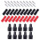 20 Pair 30A 600V Power Connectors Accessories with Insulation Cover for Anderson Powerpole Interlocking Plug Terminals 2