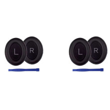 2X Replacement Ear Pads for 700 NC700 Headphones Memory Foam Ear Cushions Earpads Headset Leather Case Black