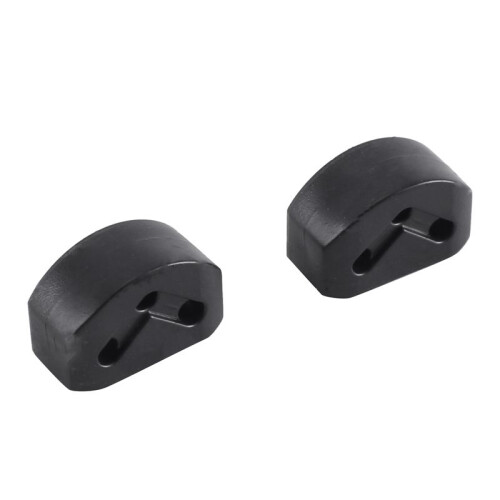 48Pcs Classical Guitar Rollers String Trees Retainer Guides Guitar String Locks Nut Block Clamp, Black 2