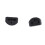 48Pcs Classical Guitar Rollers String Trees Retainer Guides Guitar String Locks Nut Block Clamp, Black 2