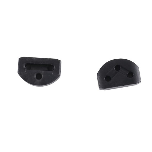 48Pcs Classical Guitar Rollers String Trees Retainer Guides Guitar String Locks Nut Block Clamp, Black 1
