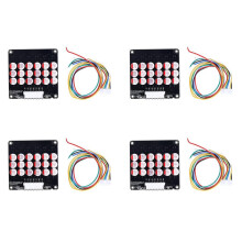 4X 6S Active Equalizer Balancer Lifepo4 / Lipo/ LTO Battery Equalization Capacitor BMS Board