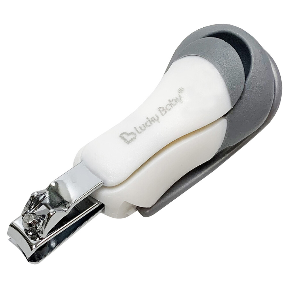 4X Magnifier Baby Nail Clippers Safe for Newborns and Toddlers Non-Slip Grip