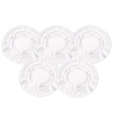 MOOER 100 Peças de Cogumelo Efeito Guitarra Pedal Protetor de Prego Amplificadores Interruptor de Pé Pedal de Guitarra BotãO Protetor