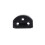 48Pcs Classical Guitar Rollers String Trees Retainer Guides Guitar String Locks Nut Block Clamp, Black 8