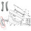3set Car Right Interior Door Pull Handle with Cover Trim Replacement for  3 Series E90 E91 E92 2004-2012 Black 3
