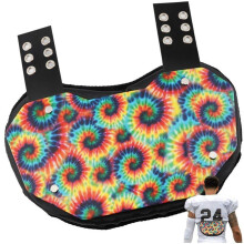 Football Back Plate Soccer Back Pad Football Rear Protector Sports Equipment Accessories for Adult Football Colorful