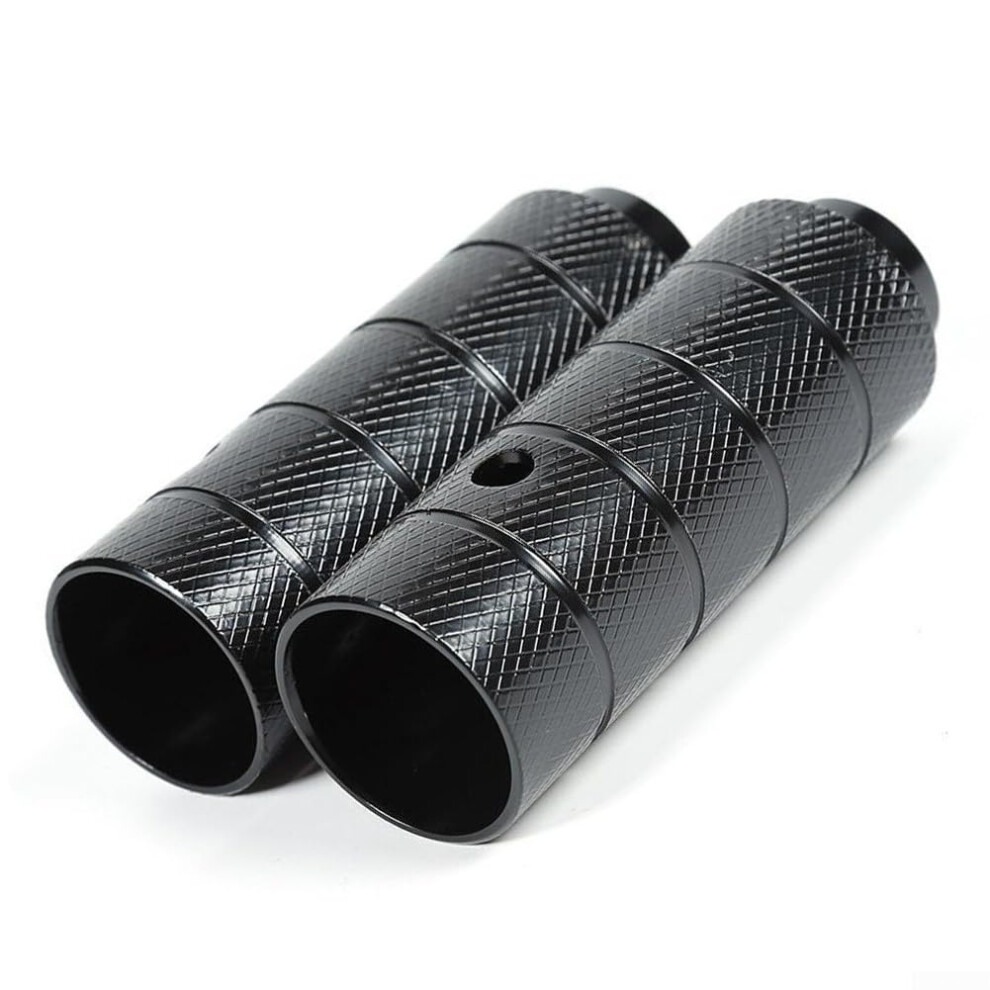 Compact Aluminum Foot Pegs For, Anti Skid Knurled, Compatible With 3/8 Inch Axles 9426802581034