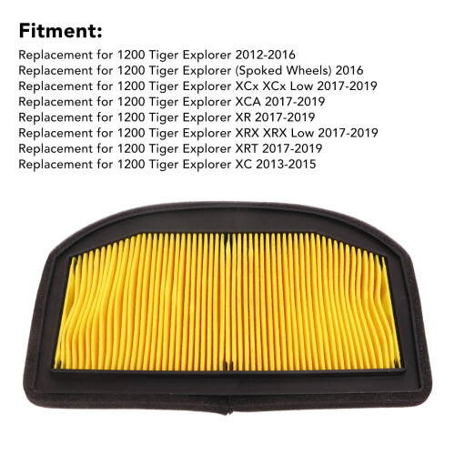 High Filtration ABS Air Filter for 1200 Tiger Explorer 2012-2019 1