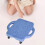 Children's Sitting Board with Casters for Various Activities Blue 2