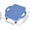 Children's Sitting Board with Casters for Various Activities Blue 3