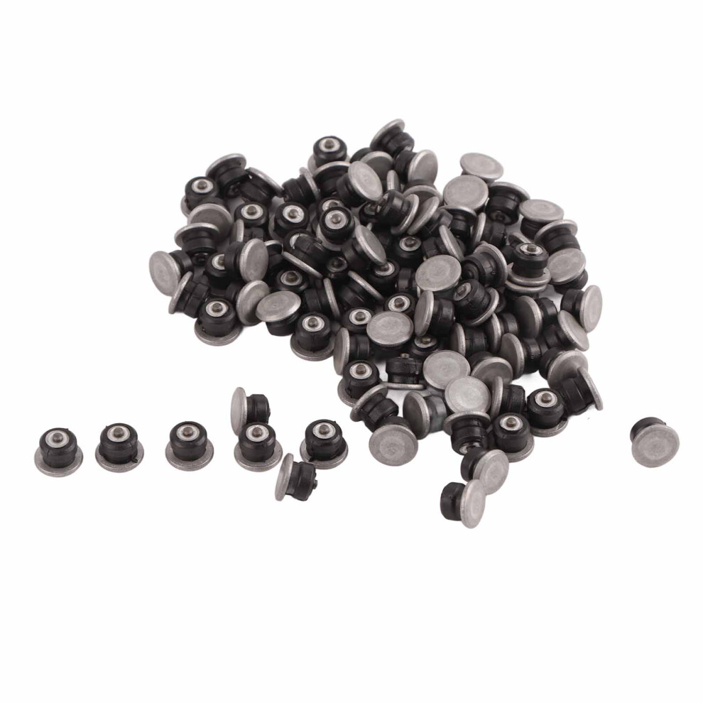 100Pcs Car Truck Tire Spikes 12X9mm Anti-Slip Carbide Silver 4691372948302