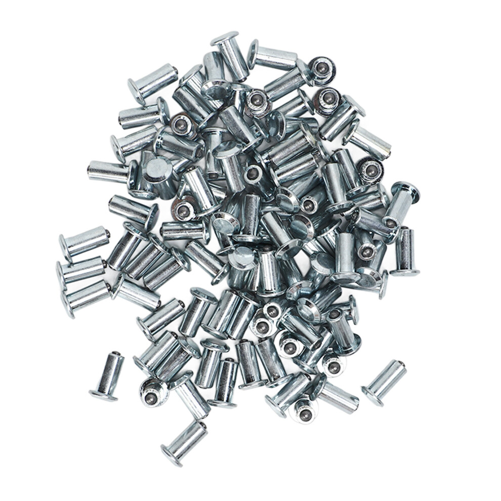 100Pcs Off-Road Tire Stud 13Mm Strong Anti Skid Tire Spike For Atv Utv Silver 9331381422817