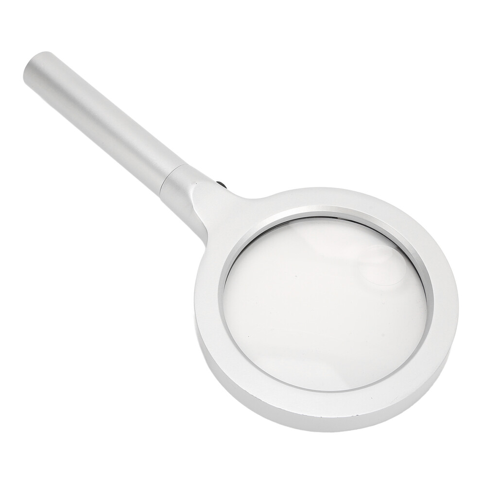 LED Magnifying Glass with 5X 10X Magnification & Scratch-Resistant Lens