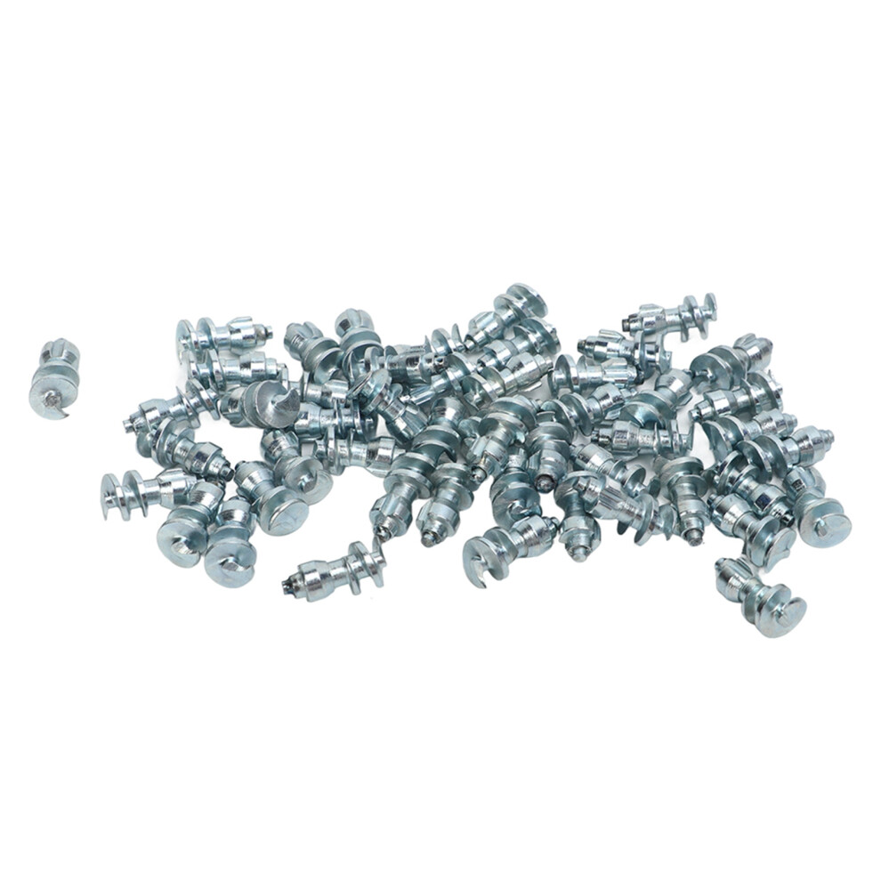 Tire Spikes 50pcs Multi-Purpose Anti Skid Studs for Car Bike Truck Off Road 6mm