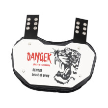 Football Back Plate Impact Protection Plate Universal Fit Football Gear Lower Back Pads for Football Game Athletes Kids