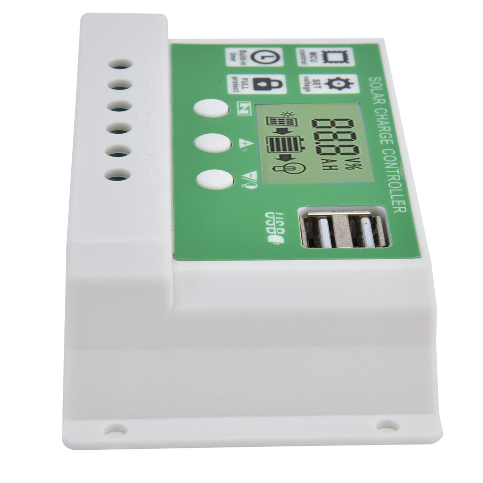 Smart Charge Controller 12/24V Dual Usb Pwm Gll1210 130W-520W 9381377772532