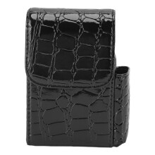Luxurious Cigarette Case, Premium Materials Cigarette Organizer With Clip-On Flip Cover, Presure-Proof For Durability (Safe And Odorless Material)