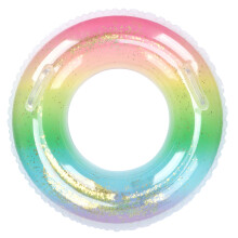 Premium PVC Swimming Tube, Double Safety Valve Pool Toy with Transparent and Thick Foodgrade Material for Unmatched Aquatic Adventures (Colorful)