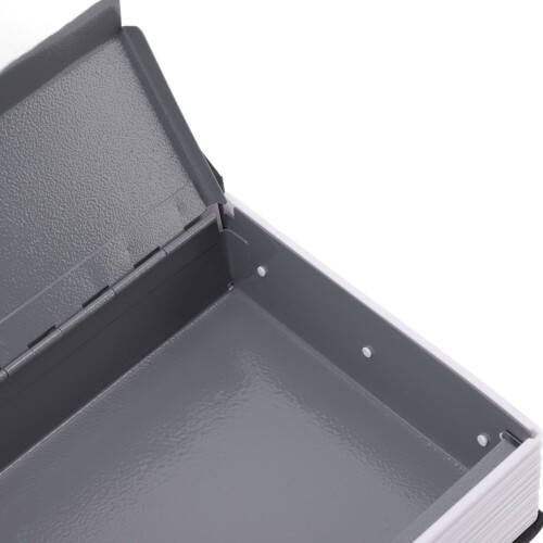 Medium Black Book Safe Box with Coded Lock for Money & Jewelry 2