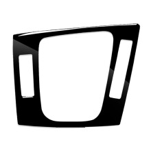 Accesorios interiores, cubierta del panel de la palanca de cambios para BMW E46 en negro piano, que garantiza un rendimiento y una protección