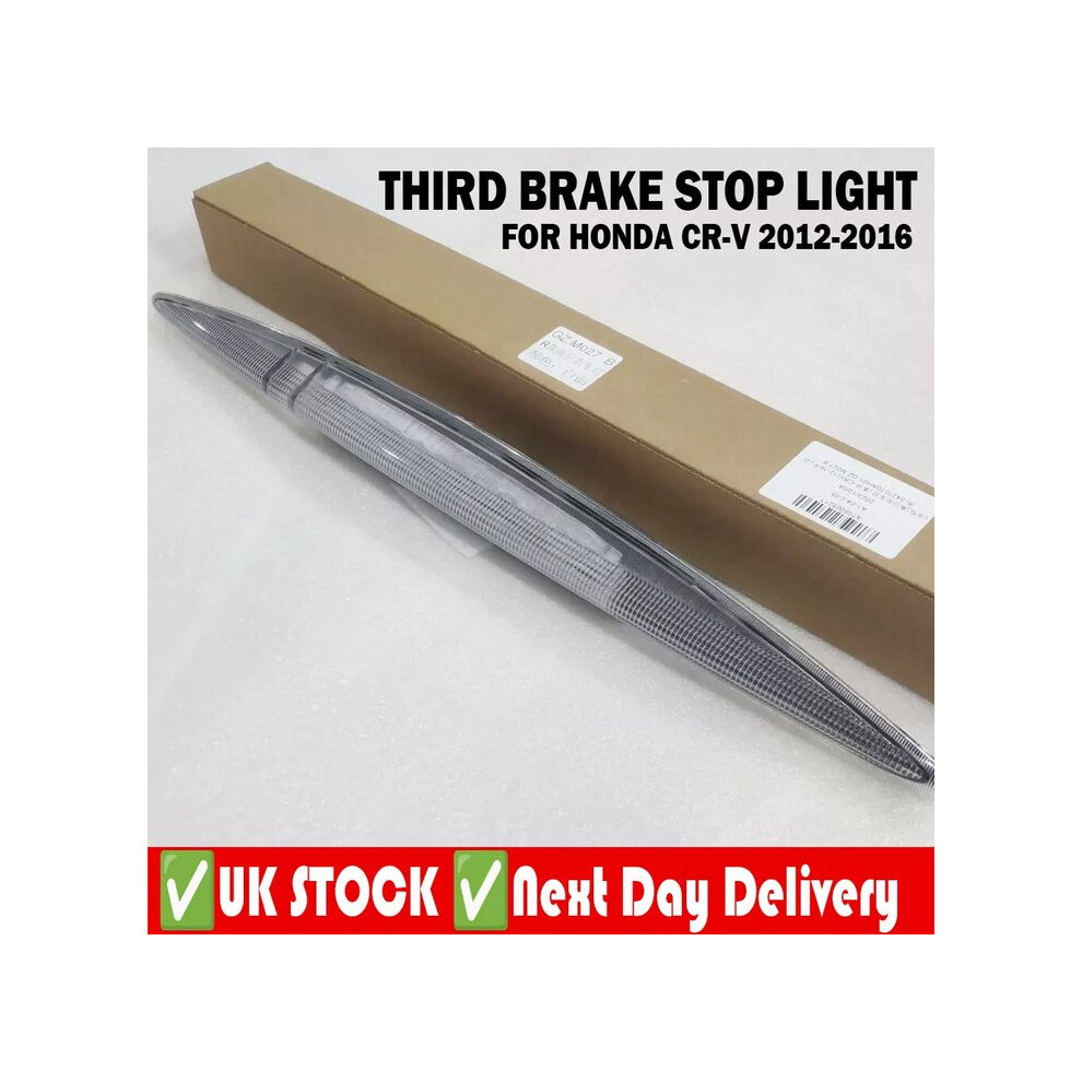Third Brake For Honda Cr-V, Led High Mount Stop Crafted From Heat-Resistant Plastic, Ensures Quick Illumination And Energy-Saving Light 9169997460257