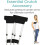 Crutch Companion, Επένδυση με καμπύλη για μασχάλες και χειρολαβές, Ύφασμα περιποίησης 2