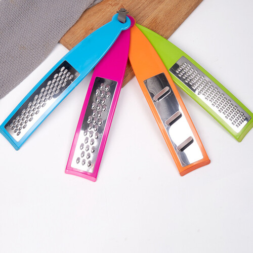 Ergonomic Design Multi-purpose Handheld Grater, Garlic Chopper With Silicone Roller Peeler For Kitchen Graters Set, Rust-resistant And Dishwasher 2