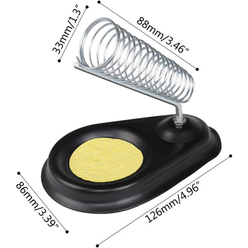 Soldering Iron Stand for Electronics  and Handcrafting with Secure Iron Holding 2