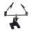 Soldering Helping Hands with Magnifier, Adjustable Third Hand Station, PCB Holder for Hands Work 1
