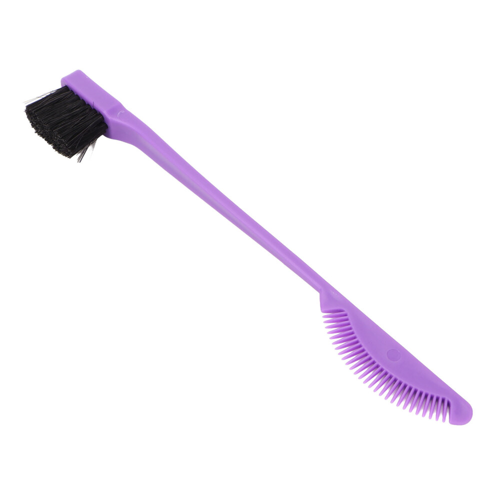 5Pcs Dual Edge Nylon Brush Comb for Hair & Eyebrows Home Salon
