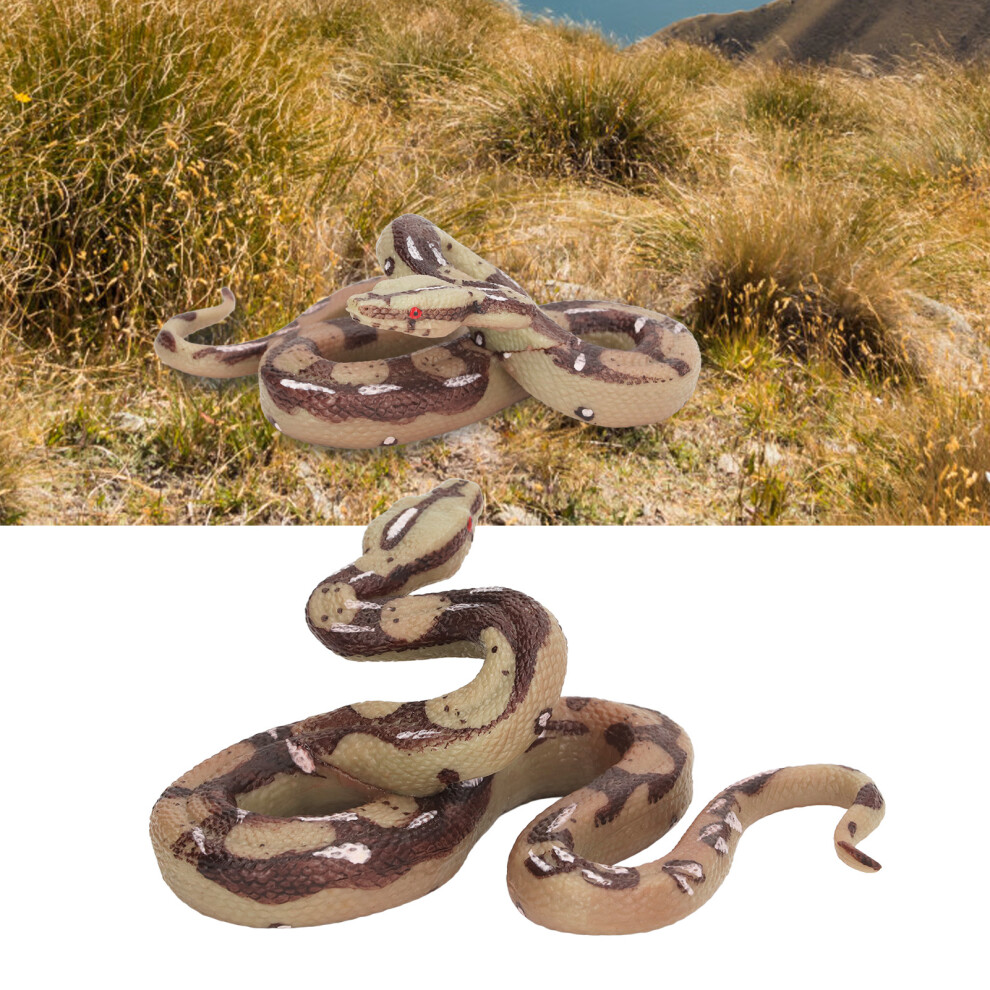 Scary Fake Snake - Garden Prop & Prank Toy with Washable Material