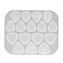 Múnla Réitigh Neamhghreamaitheach Múnlaí Silicone Boga Múnla Roisín Silicone le haghaidh Ceardaíocht Lámhdhéanta DIY Gabhálais Giotáir