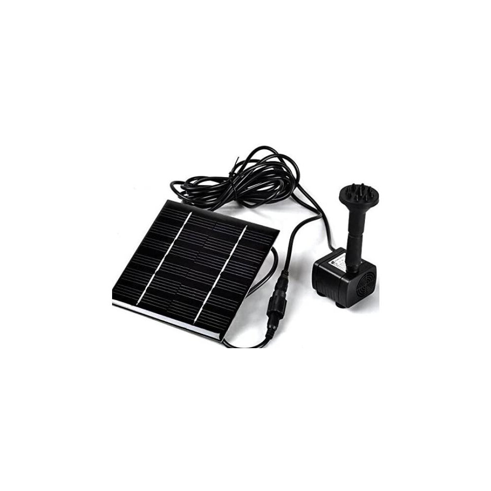High-Efficiency Solar Water Pump, Versatile Solar Pump Kit For Outdoor Water Fountains, Adjustable Flow Control, Brushless Motor With >= 20000 Hours 9441426079392