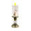 Flameless Candle with Snow Globe Feature, Glittering Lighted Snowfall Effect Candle with Timer Functionality, Battery Operated LED Flameless Candle 1