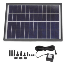 Portable Solar Powered 12V 6W Fountain Pump with Quick Restart