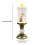 Flameless Candle with Snow Globe Feature, Glittering Lighted Snowfall Effect Candle with Timer Functionality, Battery Operated LED Flameless Candle 7