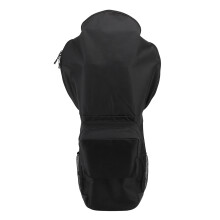 Boat Motor Cover Waterproof Heavy Duty Fabric Full Protection Outboard Engine Hood Snug Fit Zipper Closure Rip Resistant Windproof Universal Size for