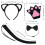 Επαναχρησιμοποιήσιμες κορδέλες κεφαλής για αυτιά γάτας για κορίτσια, ελαστική 5